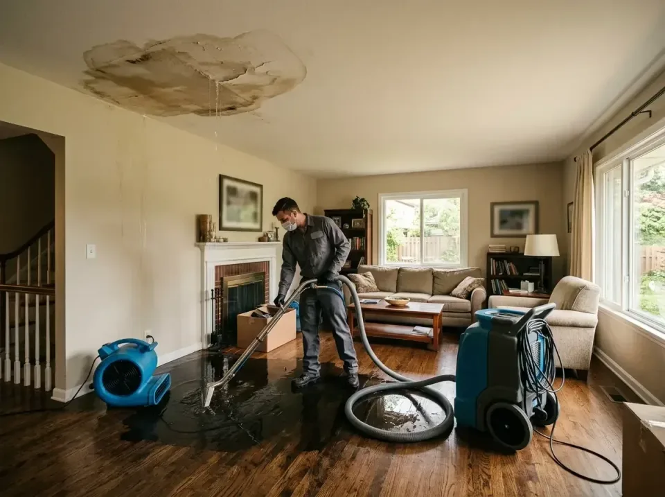attic-pipe-burst-ceiling-drip-008 — frequently asked questions, Water Damage Restoration & Carpet Care in Baldwin, NY